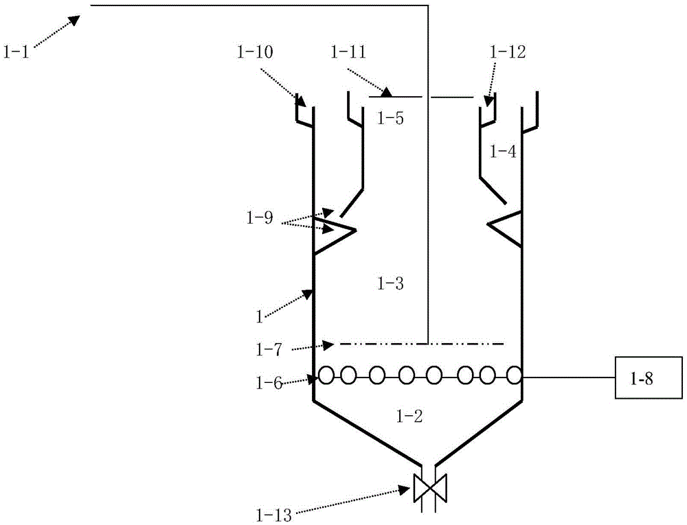 Dyeing wastewater advanced treatment device