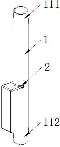 Cannula device for fixing curettage instrument