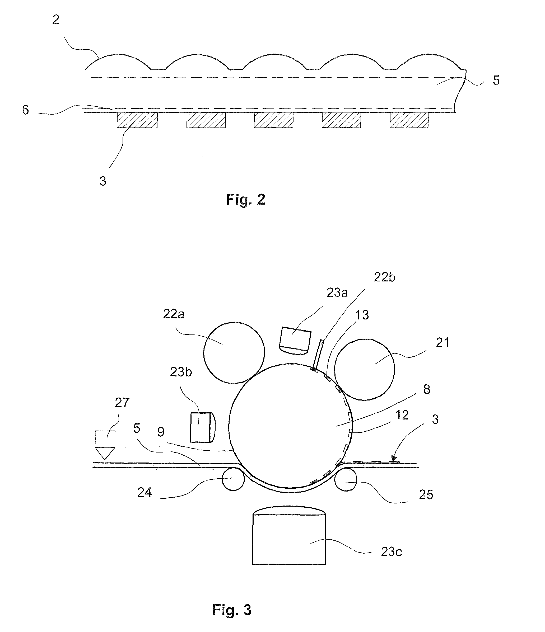 Method for printing product features on a substrate sheet