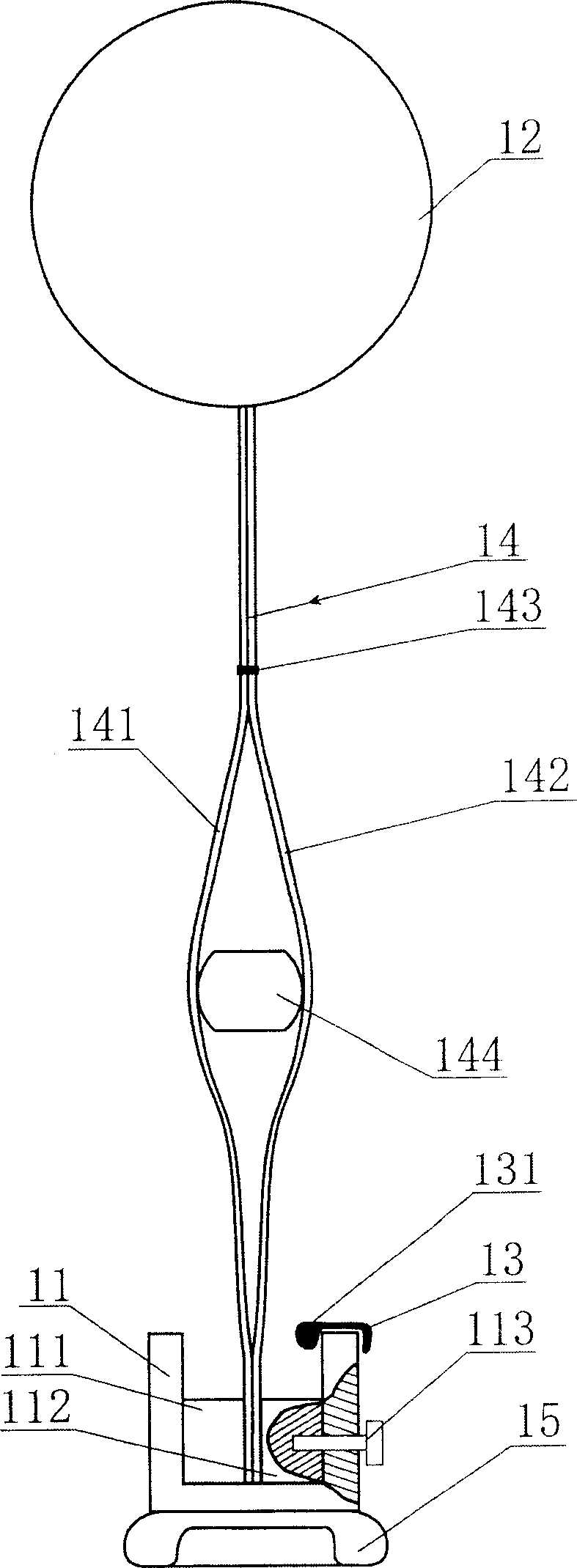 Modern multimedia interaction type psychological test and regulating device