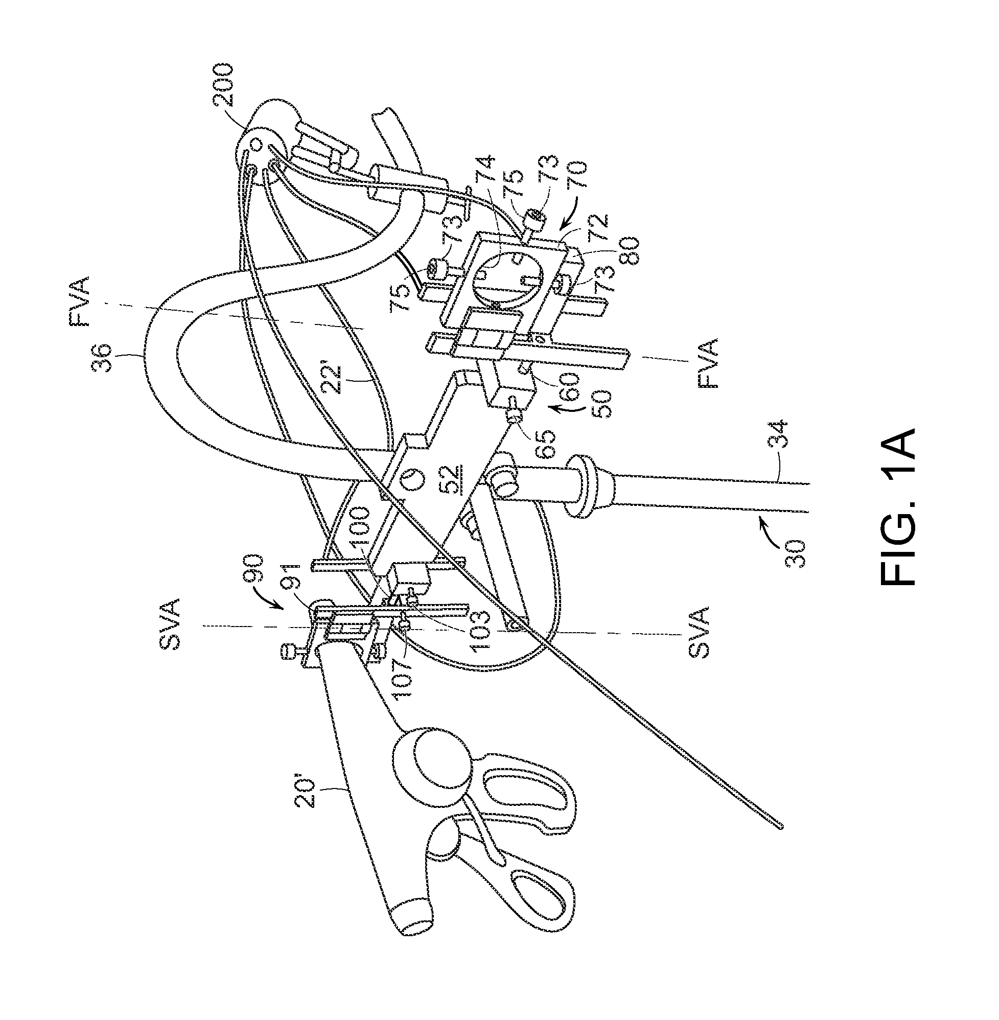 Interface systems for aiding clinicians in controlling and manipulating at least one endoscopic surgical instrument and a cable controlled guide tube system