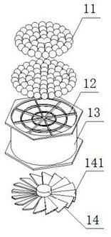 Novel cyclone electrostatic dust and mist removal device