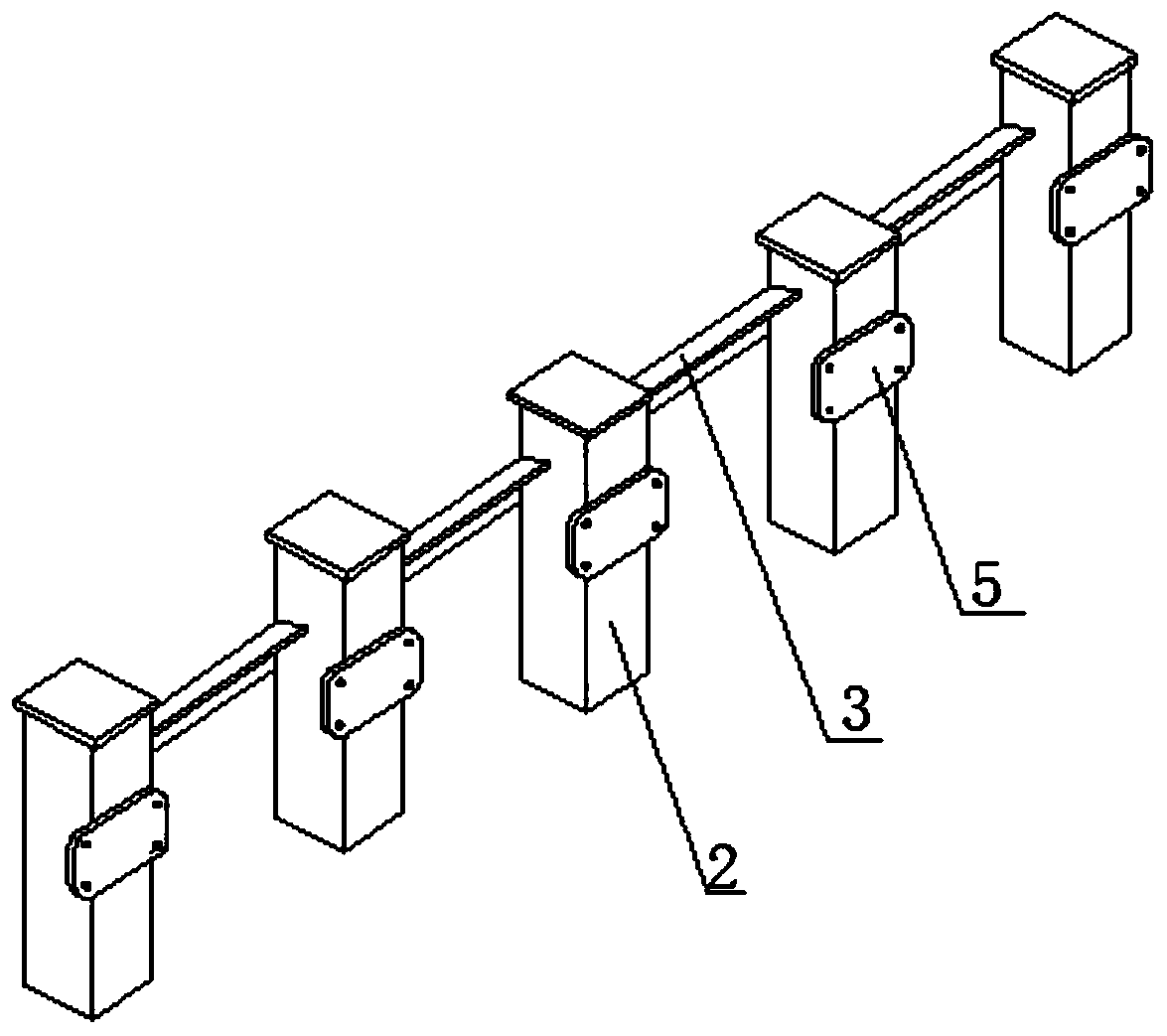 Hoisting method for deck piping system unit module