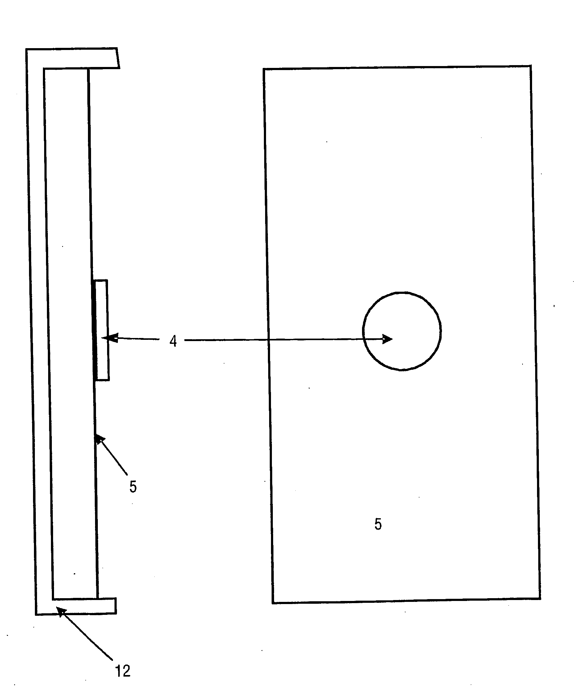 Panel-acoustic transducer comprising an actuator for actuating a panel, and sound-generating and/or recording device