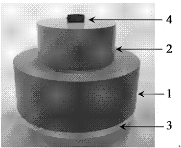 Preparation method of nano composite ytrium barium copper oxide superconducting bulks