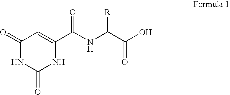 Preparations containing amino acids and orotic acid