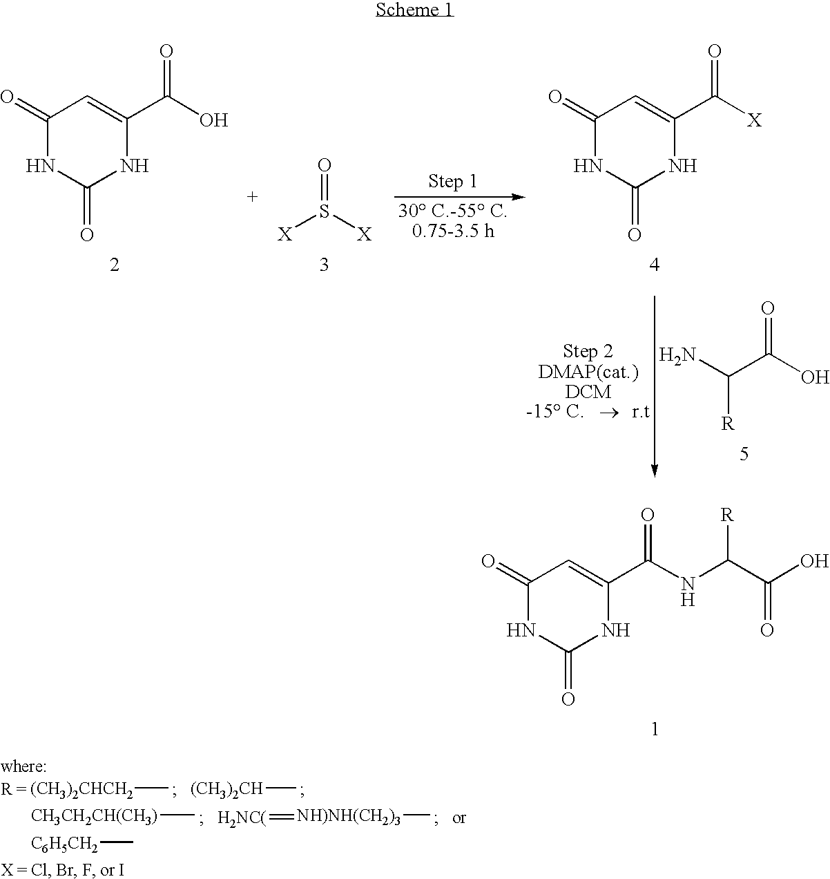 Preparations containing amino acids and orotic acid