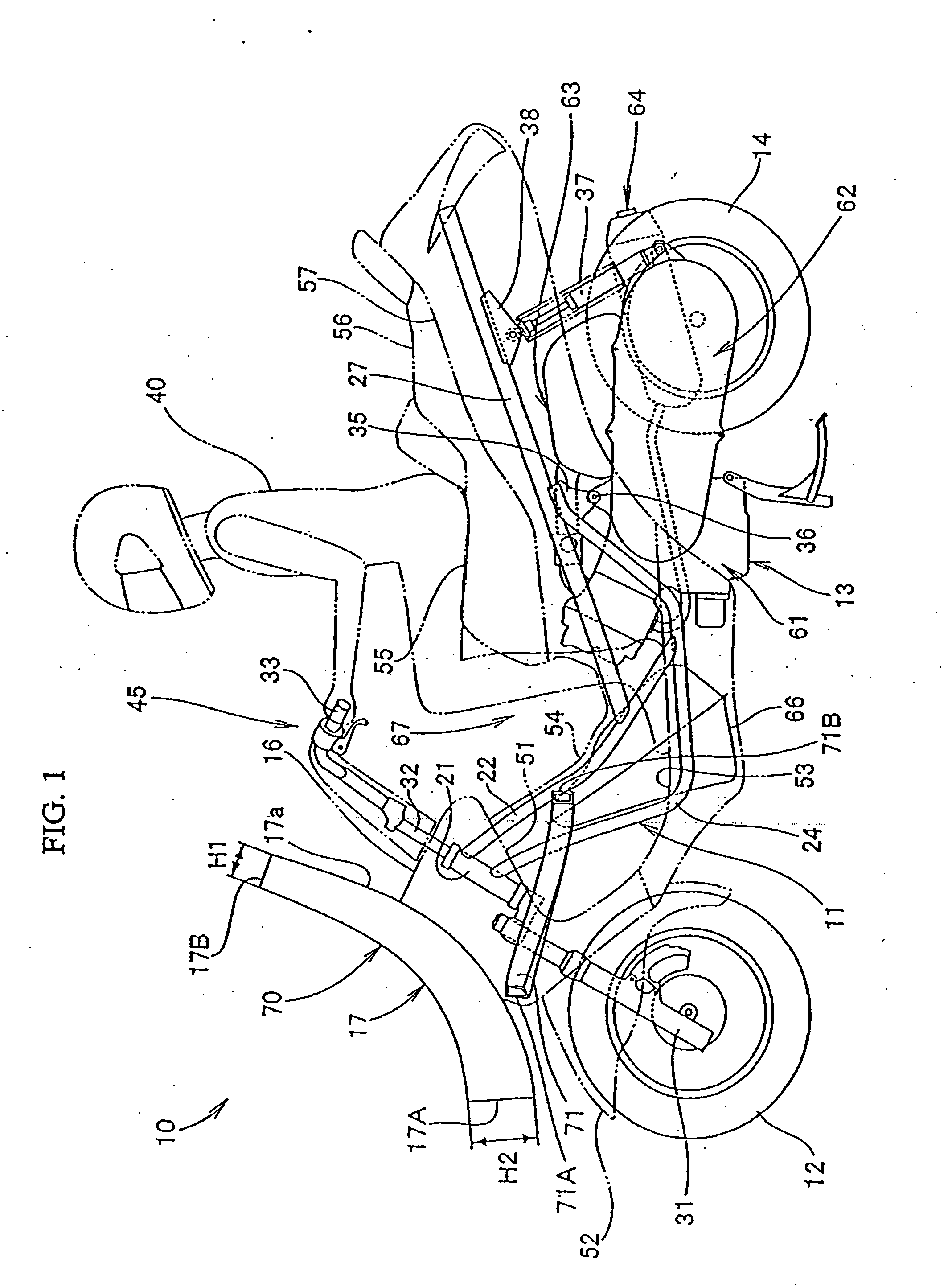 Windshield system for a saddle-type vehicle