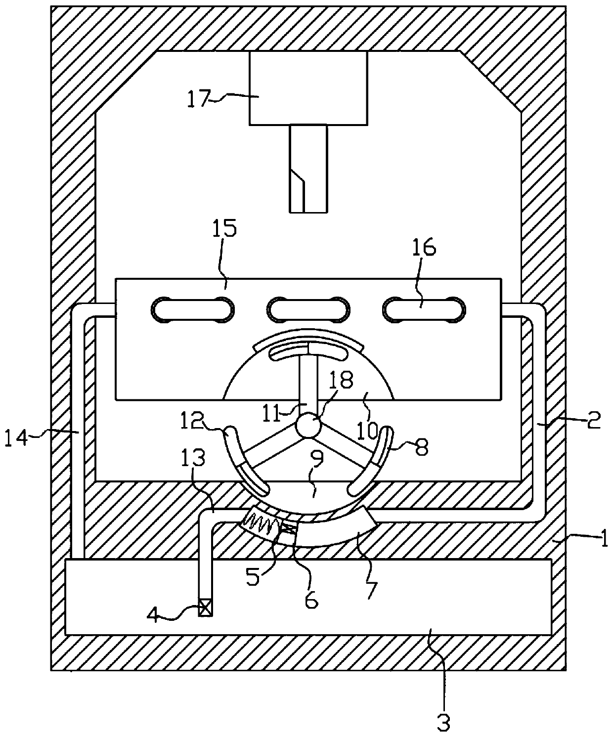 Self-heat dissipation type material tray for 3D printing