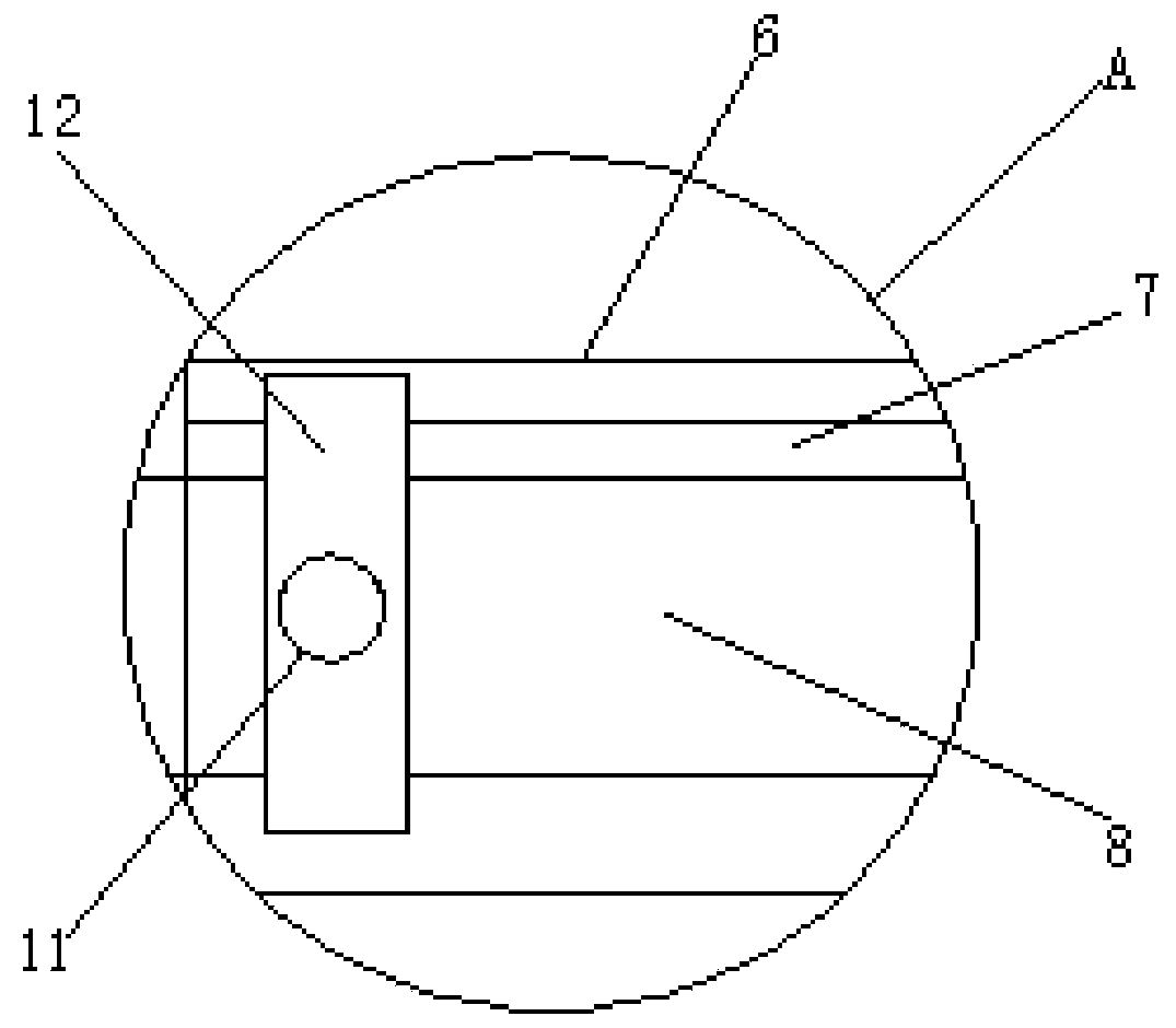 A teacher computer desk with auxiliary heat dissipation function