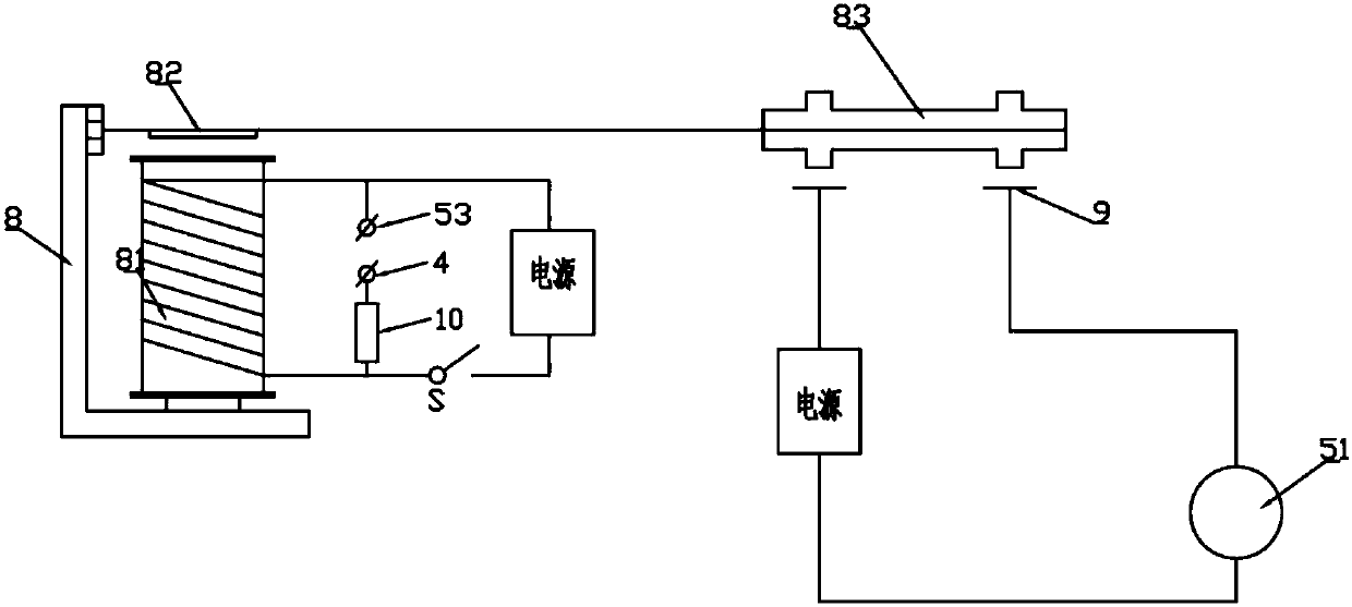 Section aluminum induction pipe bending device