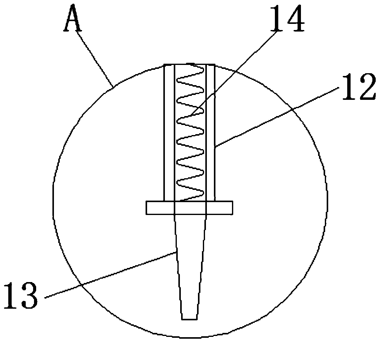 High-speed automatic chip mounter capable of avoiding chip mounting deviation