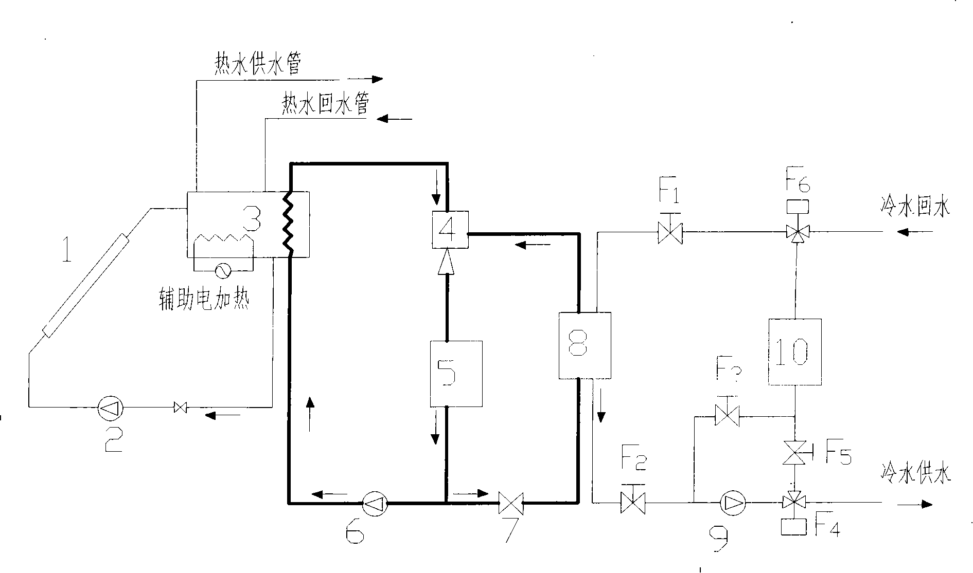 Energy storage type solar injection refrigerating device