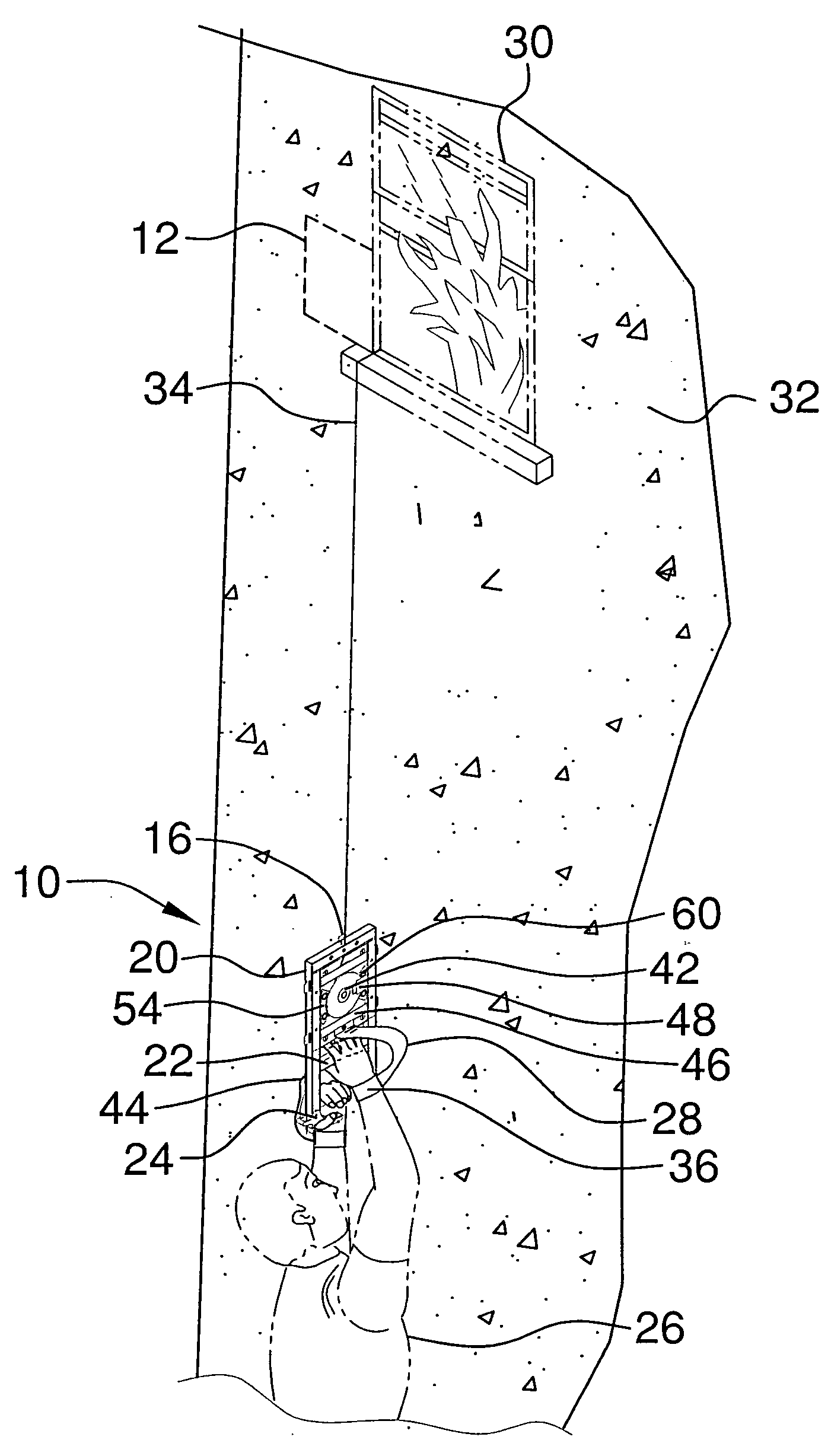 Personal fire escape system