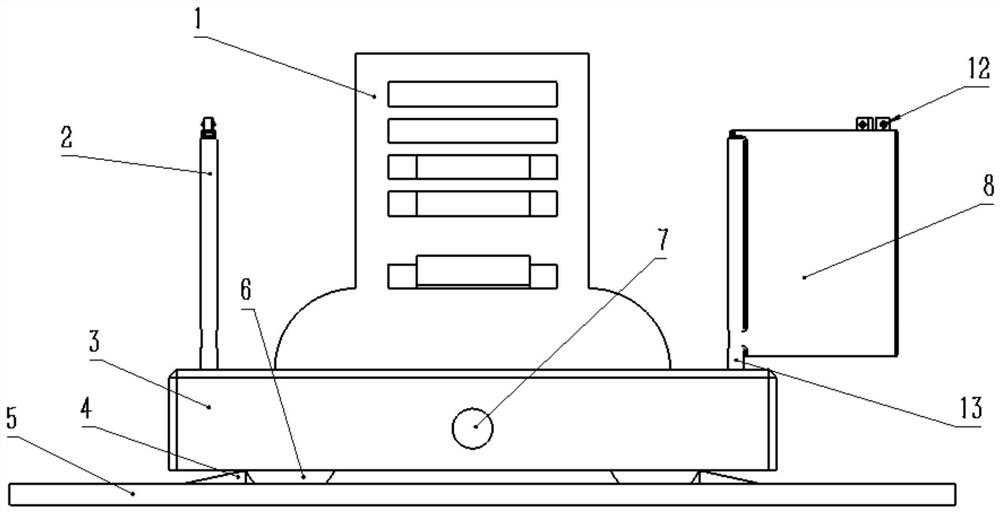 Special pedestrian crossing intelligent auxiliary device and implementation method thereof