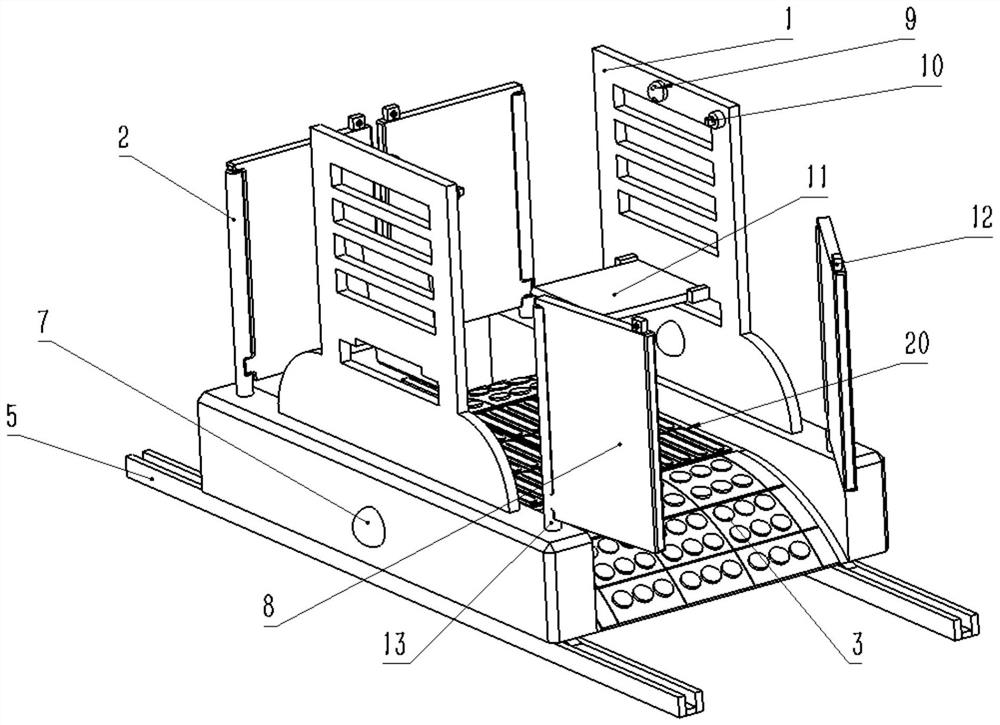 Special pedestrian crossing intelligent auxiliary device and implementation method thereof