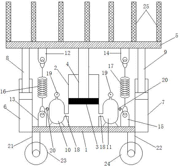 Aerodynamic damping type transport vehicle for fragile-goods transportation in commerce and trade