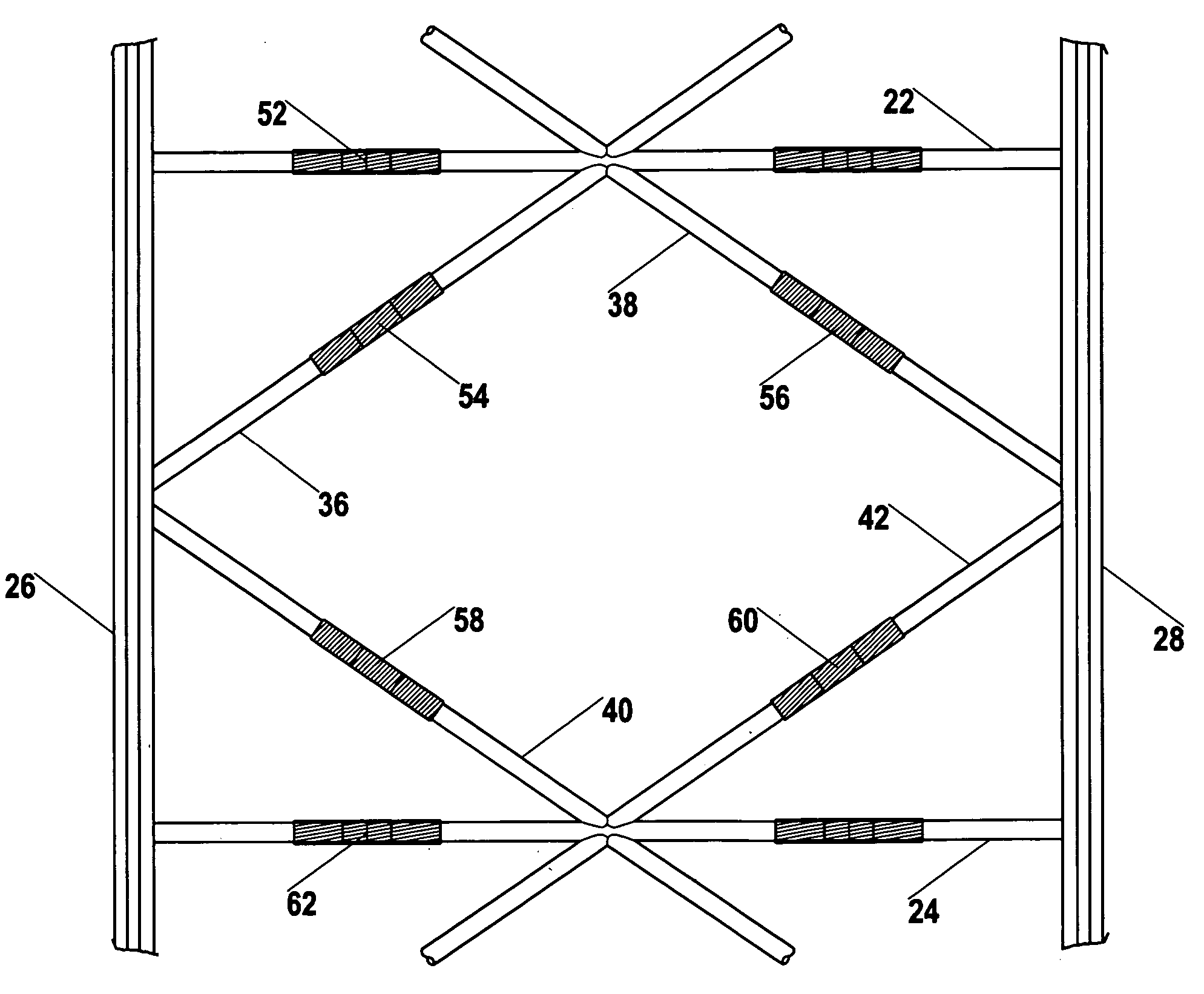 Brace assembly for truss legs of offshore structures