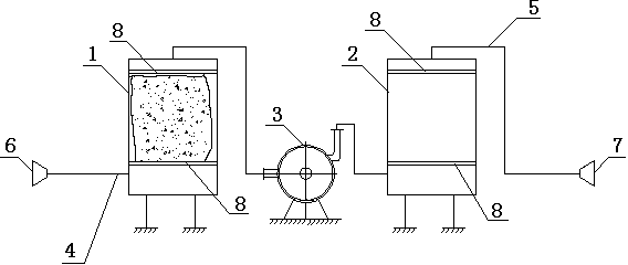 Bulk fertilizer storage device and dehumidification method thereof