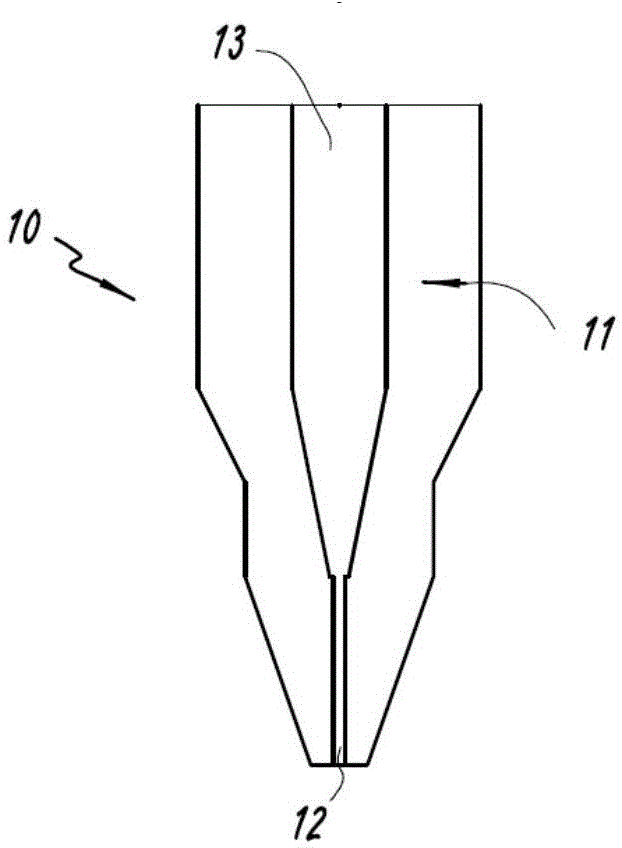 Nozzle, nozzle mould and machining methods of nozzle and nozzle mould