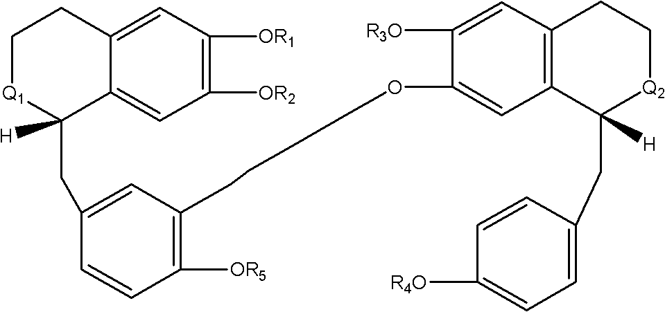 Novel uses of bisbenzylisoquinoline alkaloid derivative or analogue of general formula I