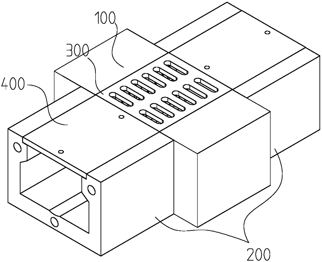 Anti-blocking sewer capable of being installed quickly