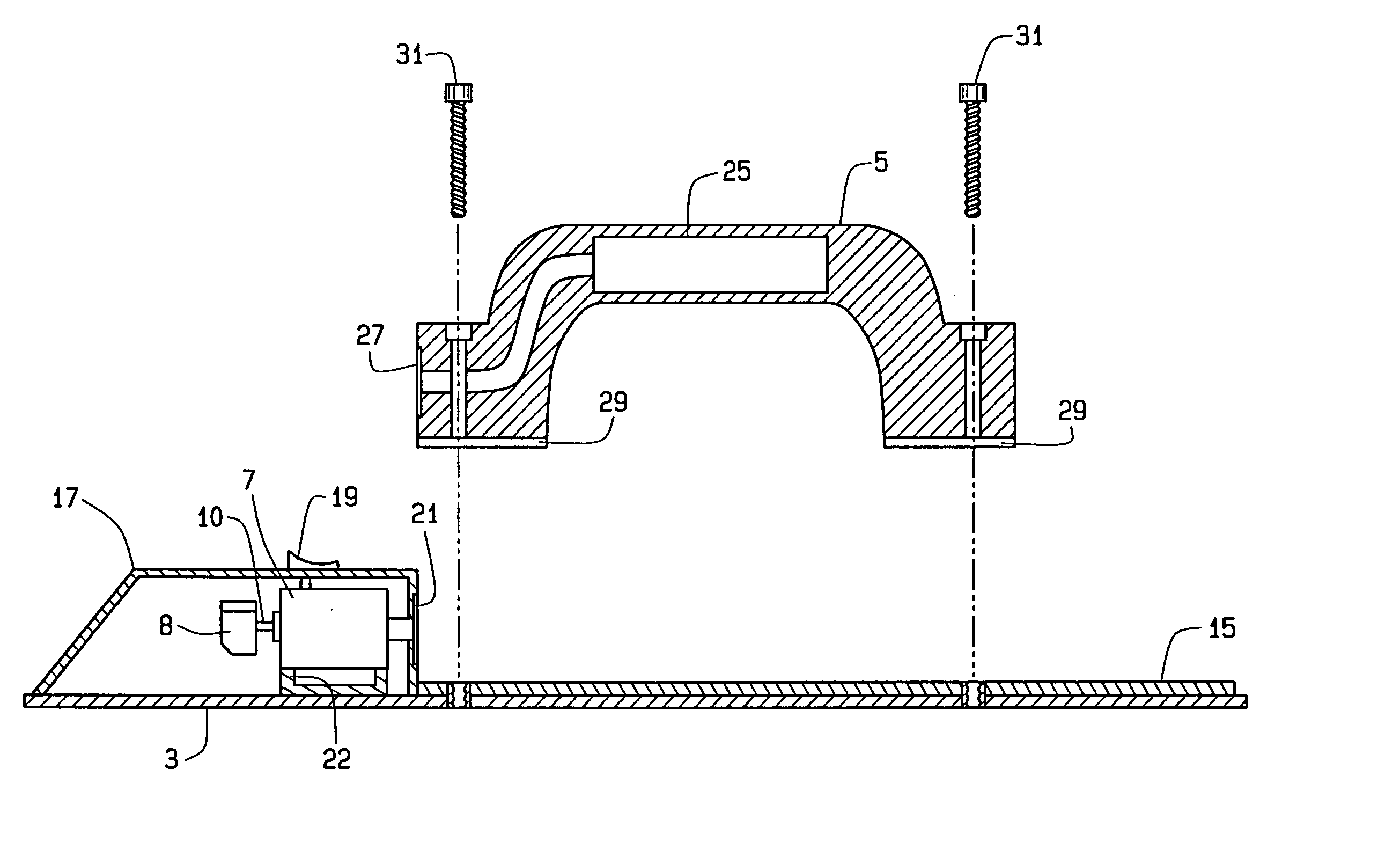 Vibratory concrete float