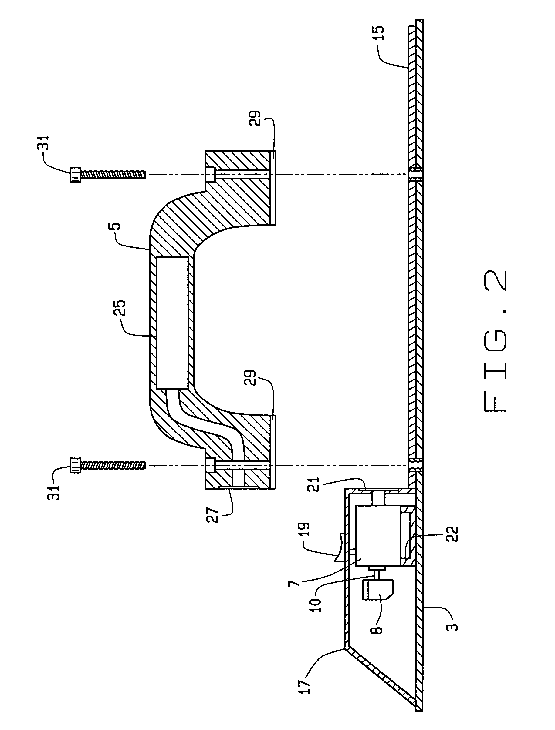 Vibratory concrete float