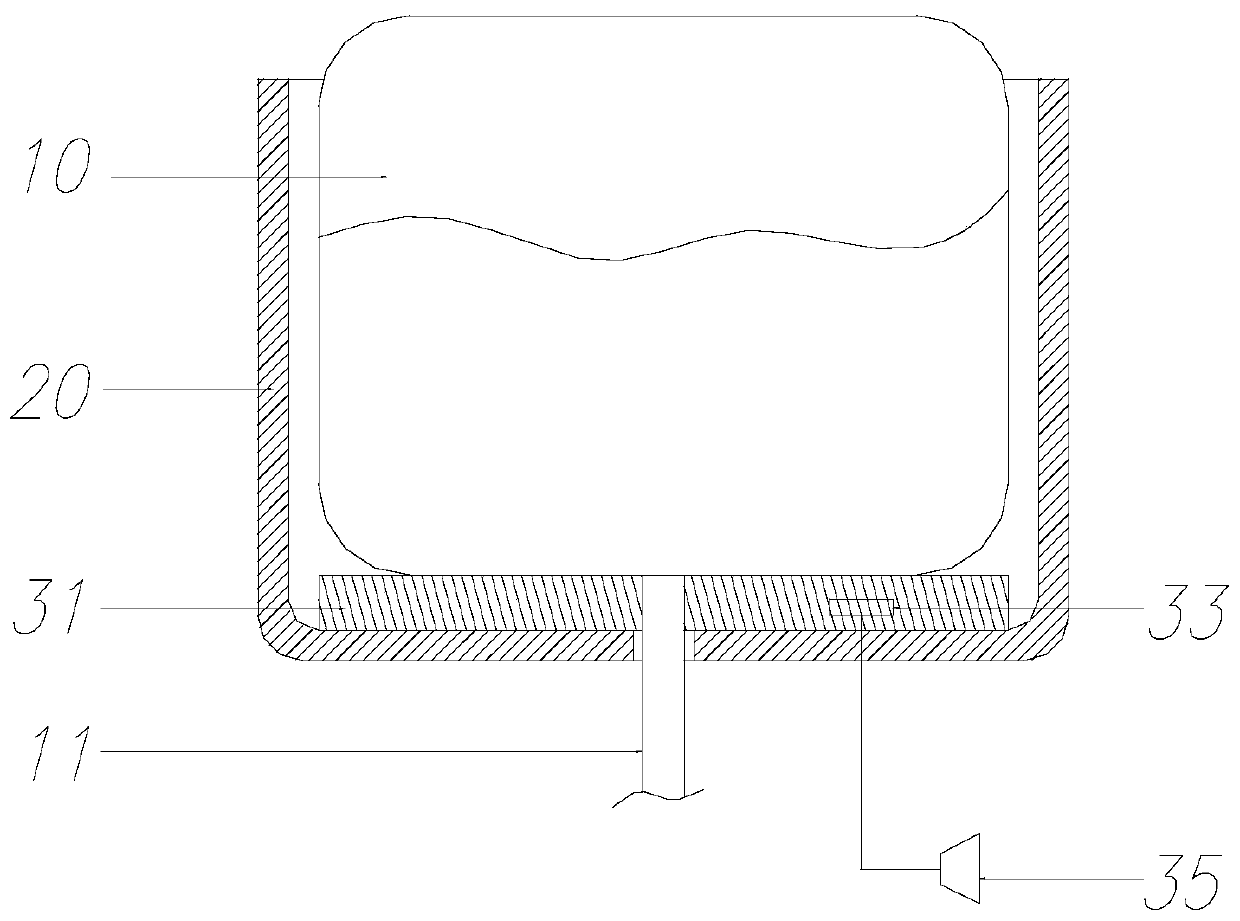 Medical intelligent infusion alarm device box for liquid shortage