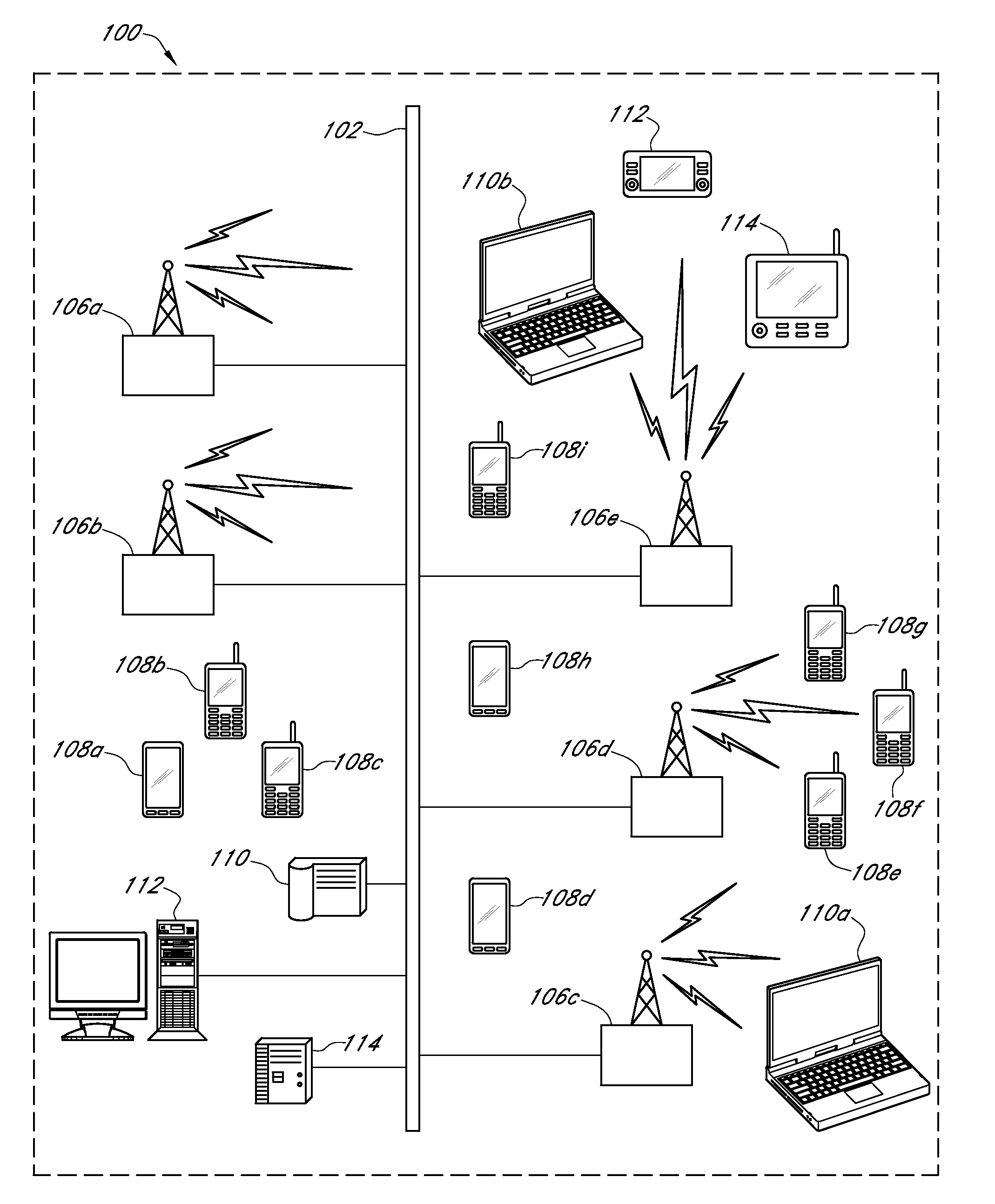 Systems and methods for autonomously determining network capacity and load balancing amongst multiple network cells