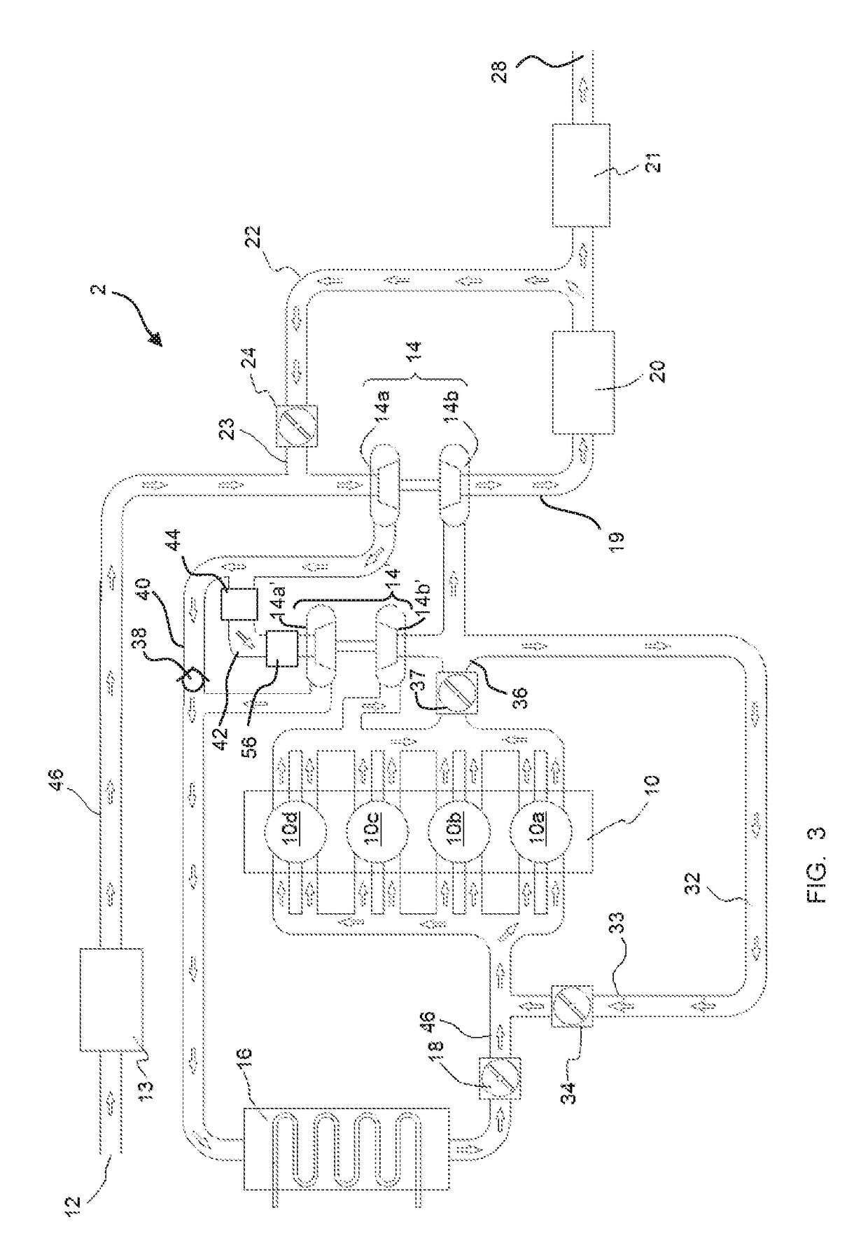 Engine exhaust gas recirculation system with at least one exhaust recirculation treatment device