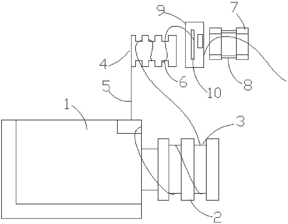 Wire feeder on double-sided small circular knitting machine