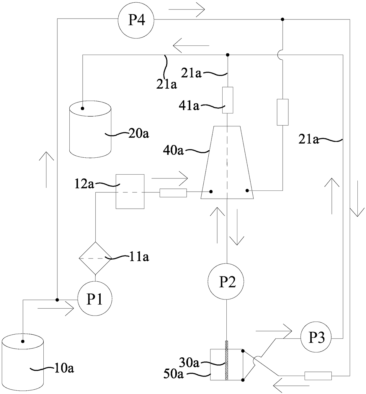 Particle analyzer as well as liquid path system and waste liquid discharging method thereof