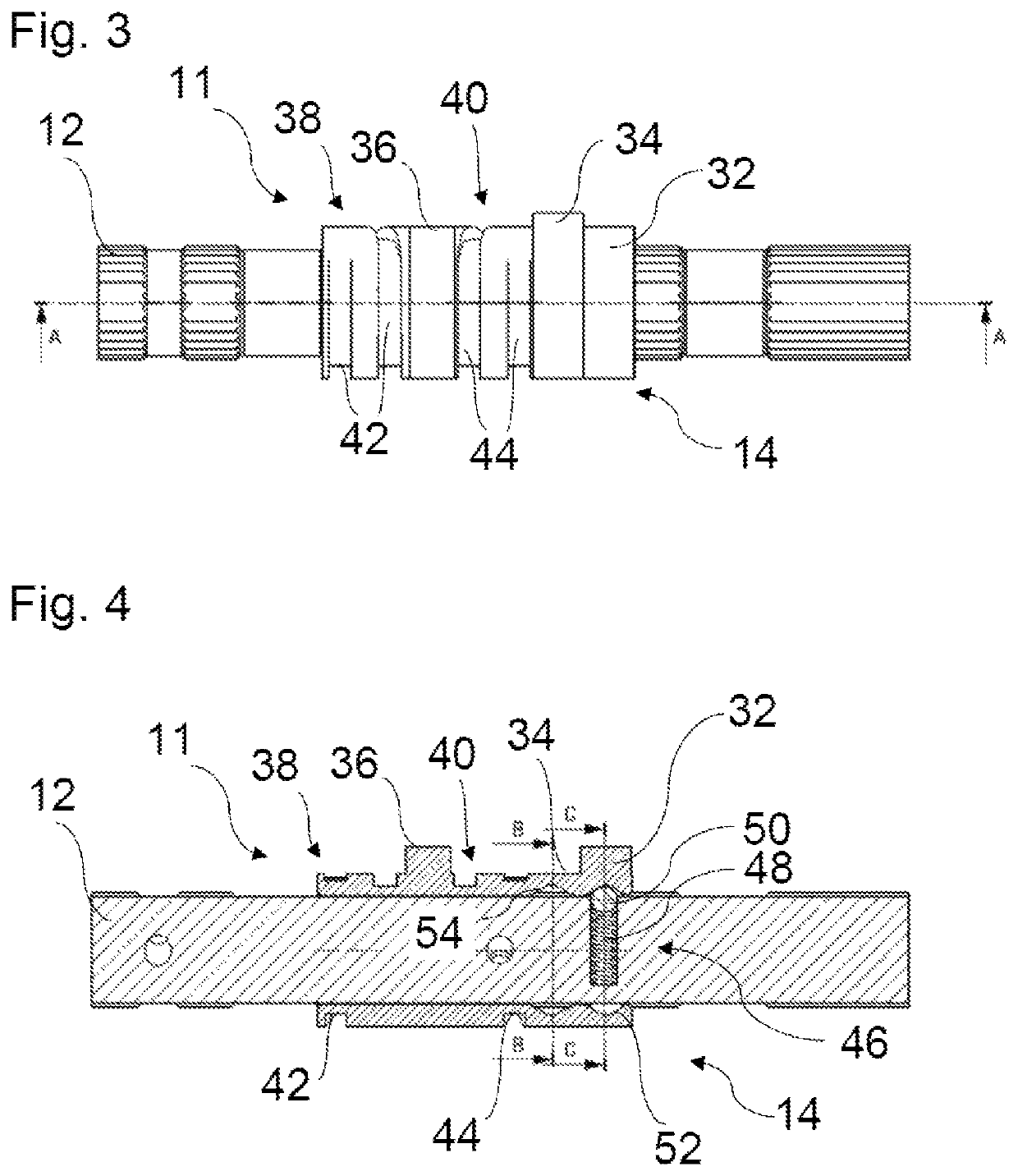 Method for assisted upshifting and device for this purpose