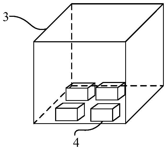 Electronic product environment test system with sample protection function