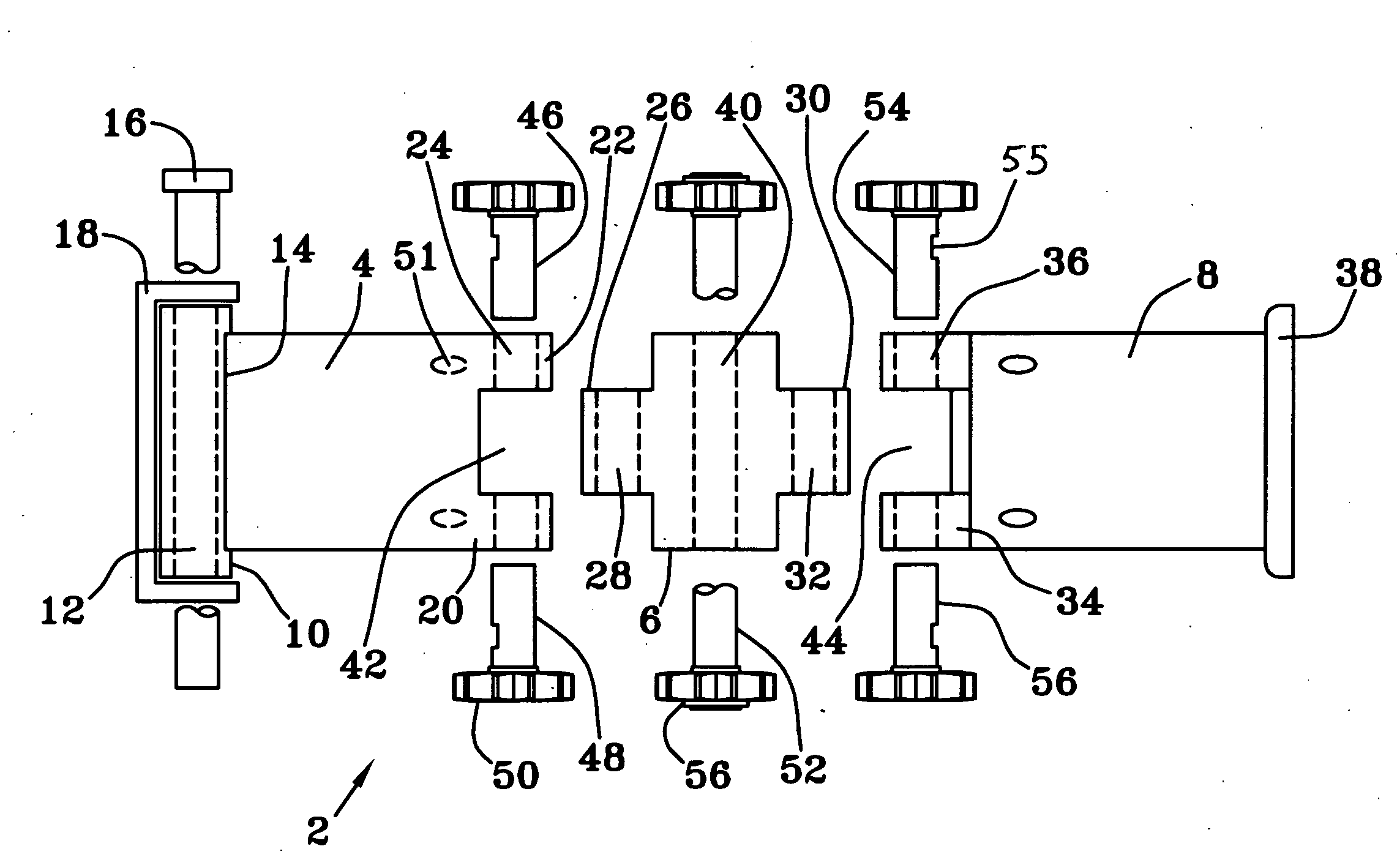 Multi leaf extendable gear hinge