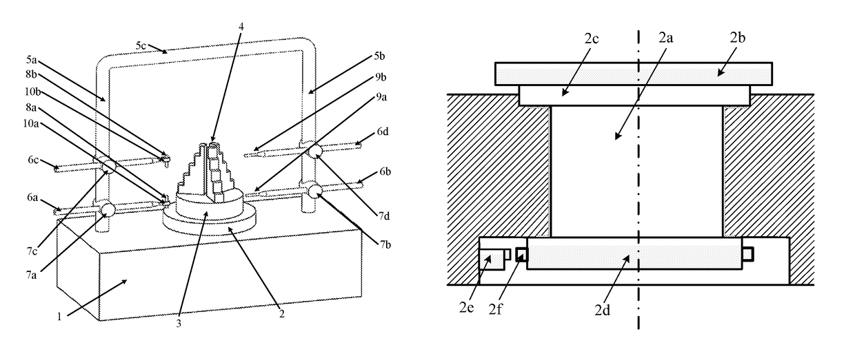 Aero engine rotor air floatation assembling device based on gantry structure