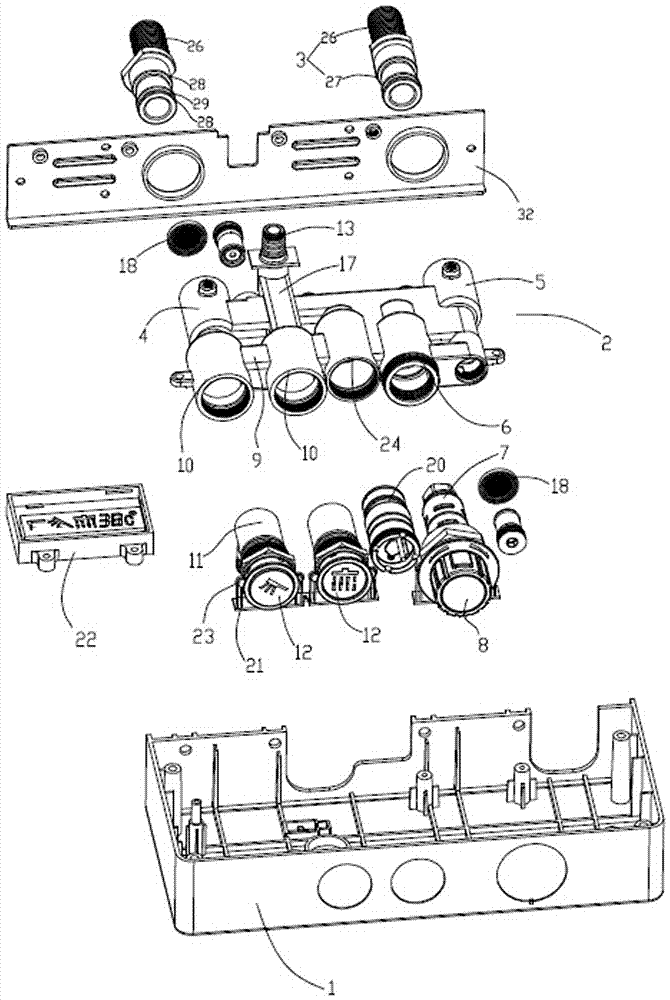 a thermostatic faucet