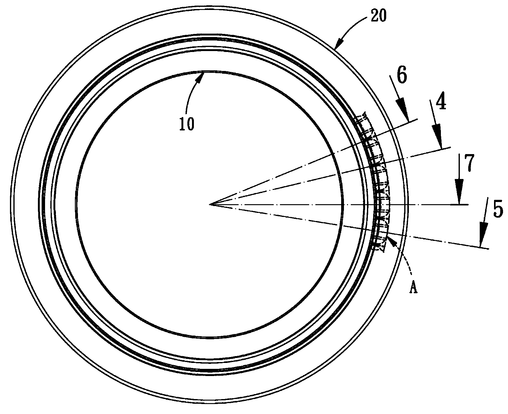 Cross roller bearing and retainer thereof