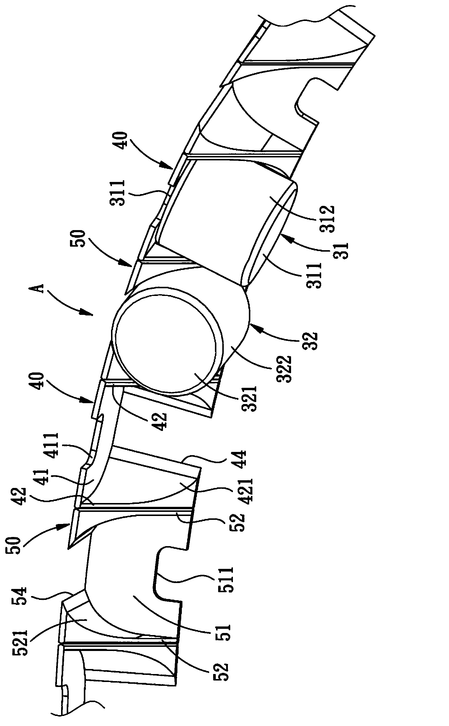 Cross roller bearing and retainer thereof