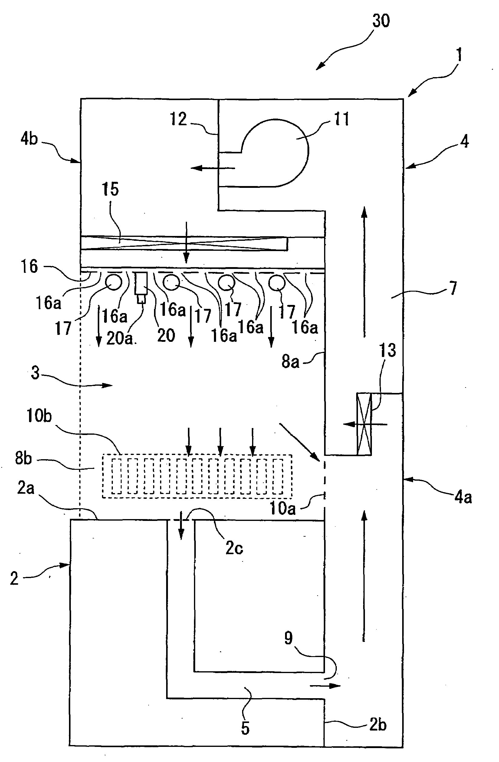 Clean bench and method of producing raw material for single crystal silicon