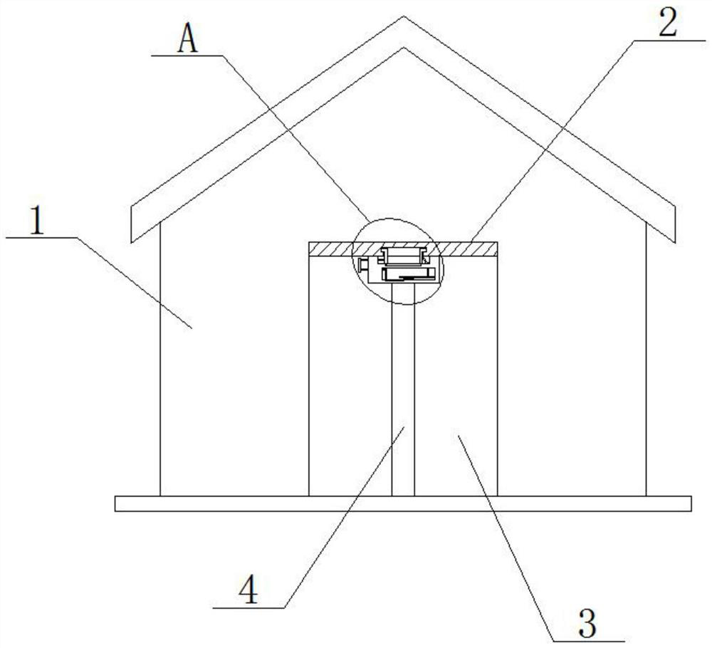 Basalt fiber composite flame-retardant military field tent