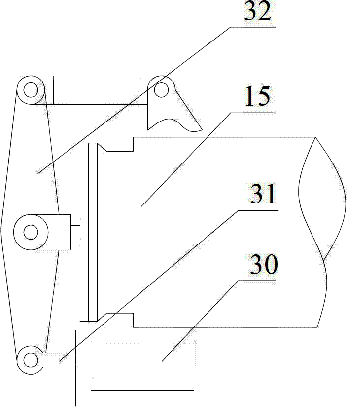 High-pressure main throttle valve apparatus of steam turbine