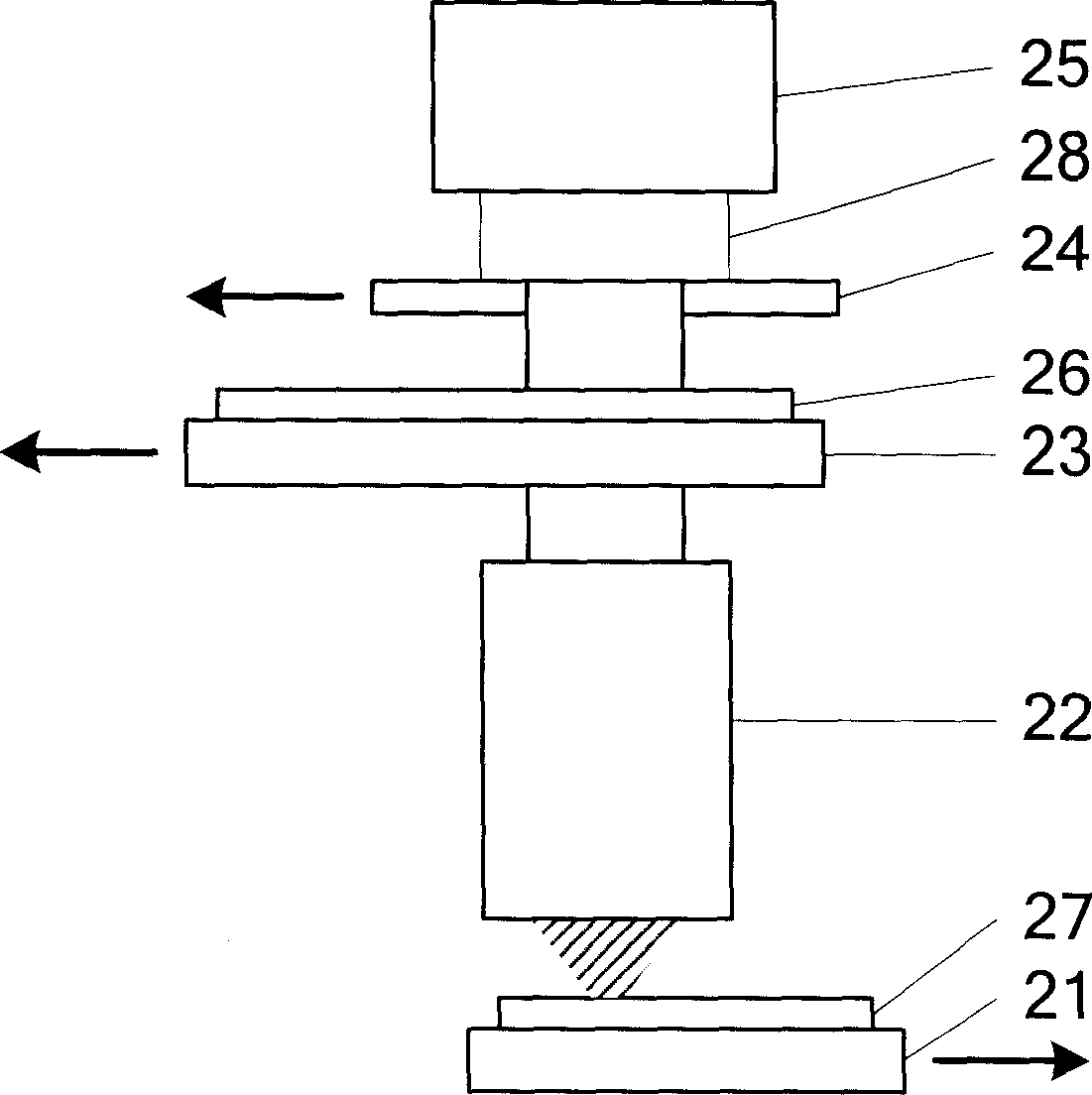 Photoetching machine synchronous sequential control serial data communication method and system and use