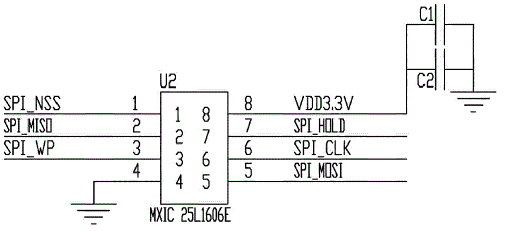 Image collecting circuit of power collecting and metering device