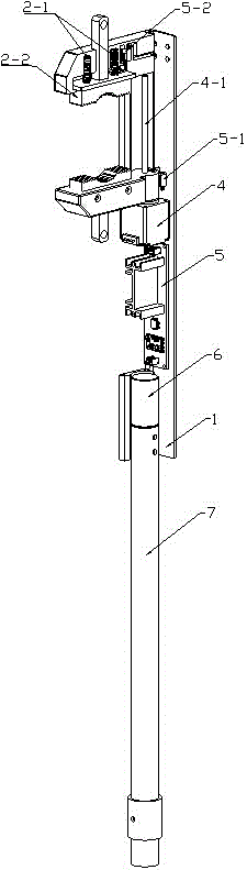 High-altitude wiring device for mutual inductor detection equipment