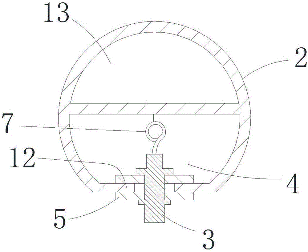 Rotary spray head and wet etching machine