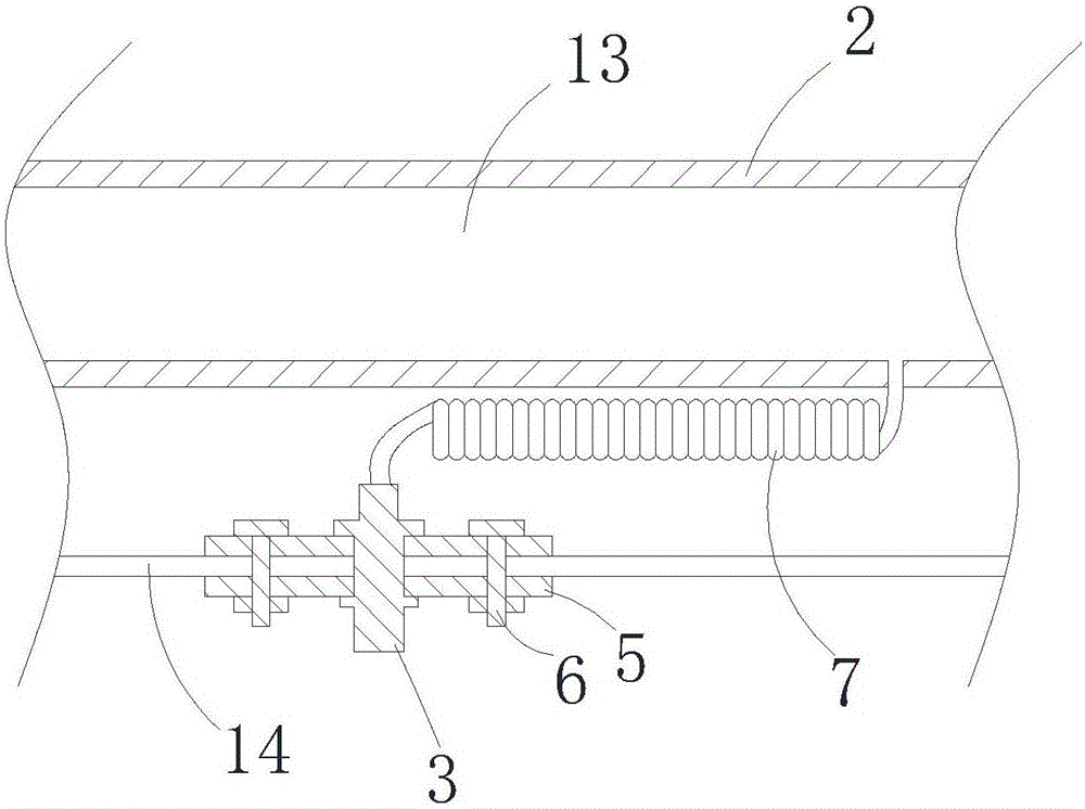 Rotary spray head and wet etching machine