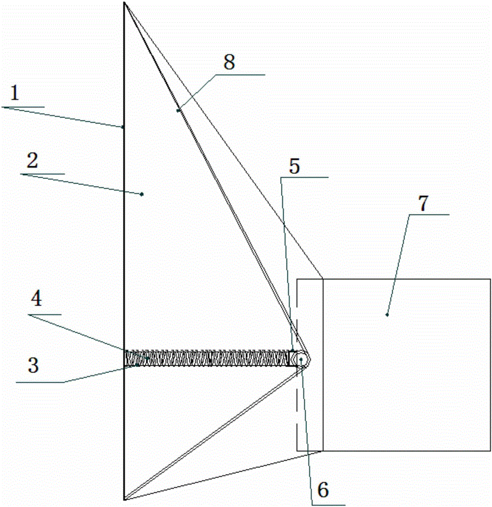 Shape memory alloy based extension wing unfolding device