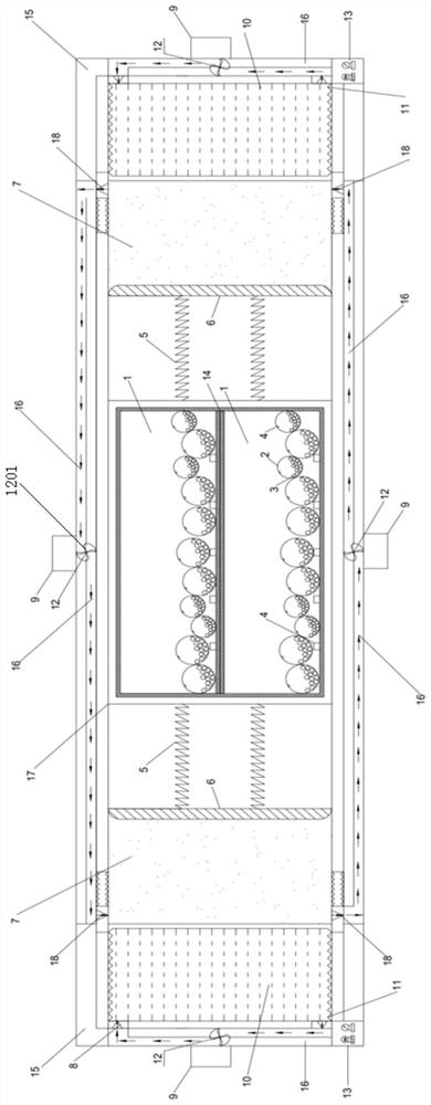 Constant-pressure piston type particle damper